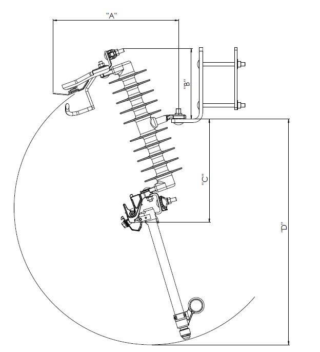 XS Polymer Cutout Electrical Dim Drawing Image XS Polymer Cutout Electrical Dim Drawing Image