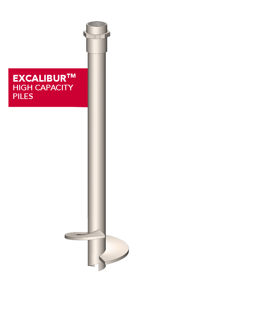 Excalibur HIgh Capacity Displacement Piles