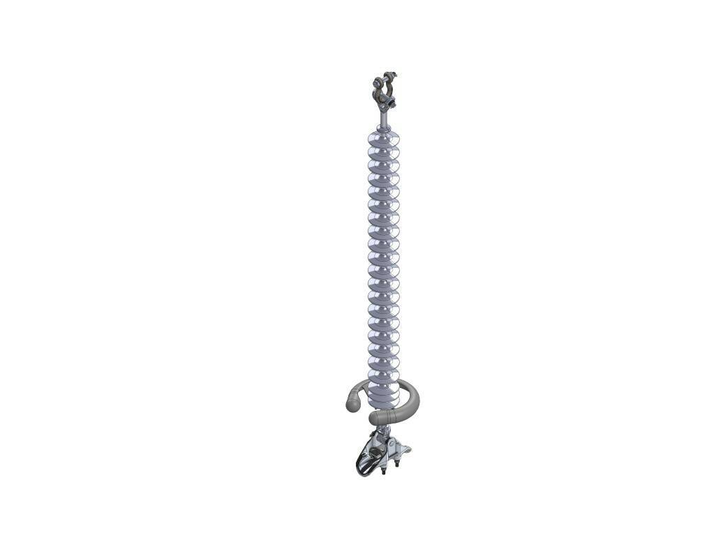 Tangent Suspension, Single Conductor Dim Drawing Image Tangent Suspension, Single Conductor Dim Drawing Image